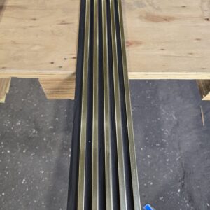 חיפוי קיר סרגלים פולימרי 100% מידות 2900*1.2*12.2 מ”קט mi 112