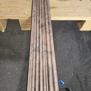 חיפוי קיר סרגלים פולימרי 100% מידות 2900*1.1*12.1 מ”קט mi 123