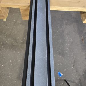 חיפוי קיר סרגלים פולימרי 100% מידות 2900*1.2*120 מ”קט mi 131