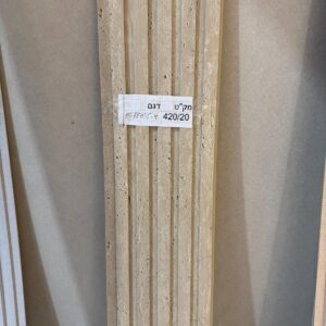 חיפוי קיר סרגלים פולימרי 100% מידות 2900*8*15.1 מ”קט mi 420/20